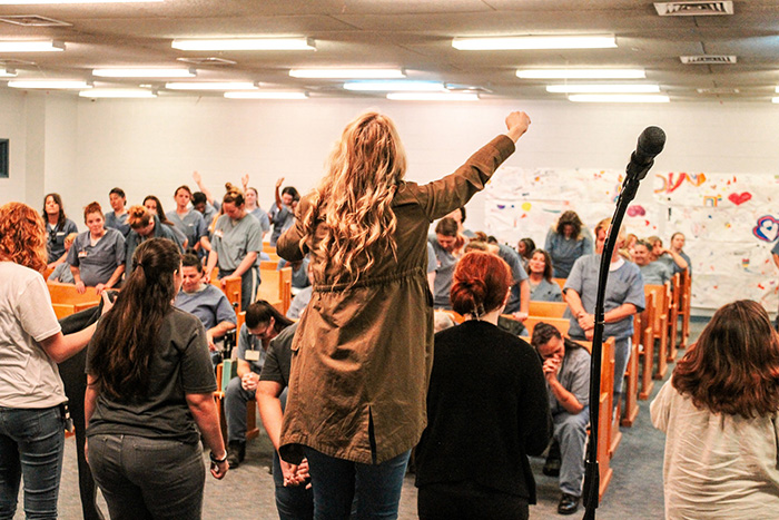 Julie in Prison Outreach